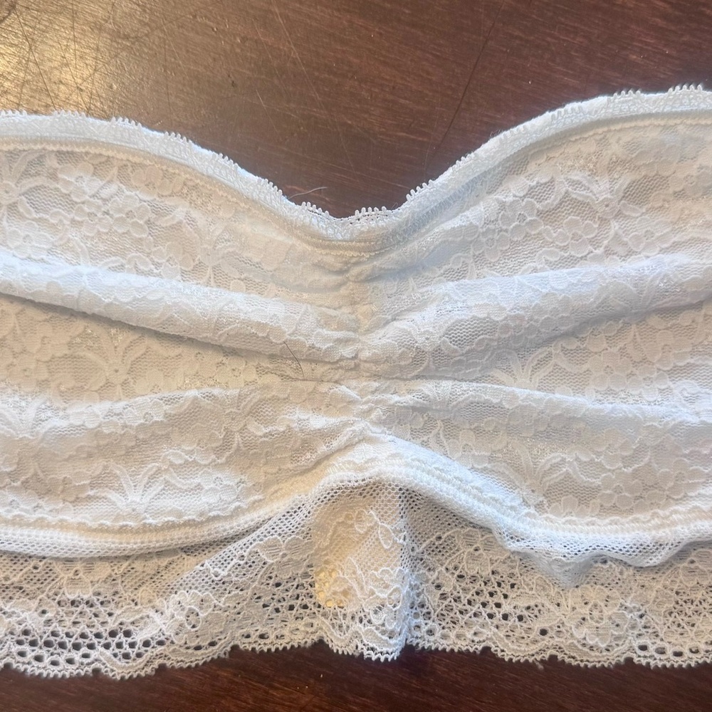 Aerie White Lace Bandeau